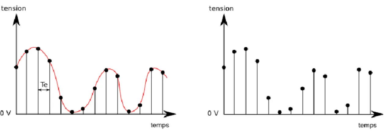Figure 2.1   Signal échantillonné. [19] 