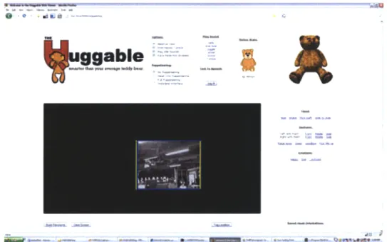 Figure 8.  The Web  Interface.