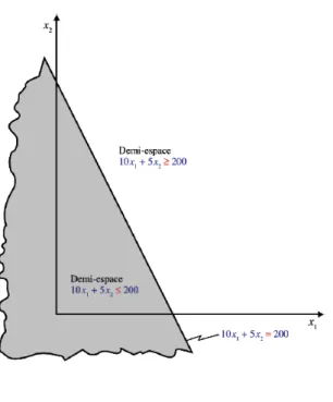 Figure 2.1 – Demi-espace