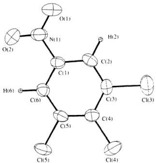 Fig.  2. ORTEPII  view of one independent molecule of compound (lI). 