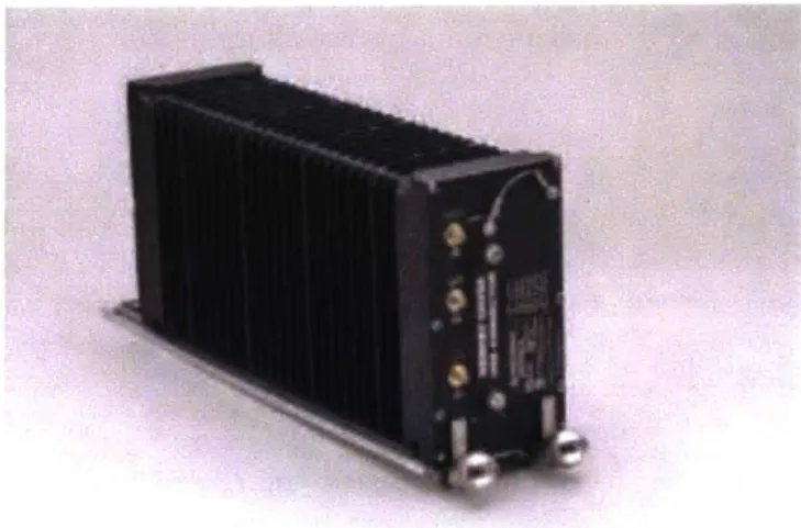 Figure 4.  The eFASTTm  hardware  in its current form, which connects  to the avionics bay of the  aircraft.