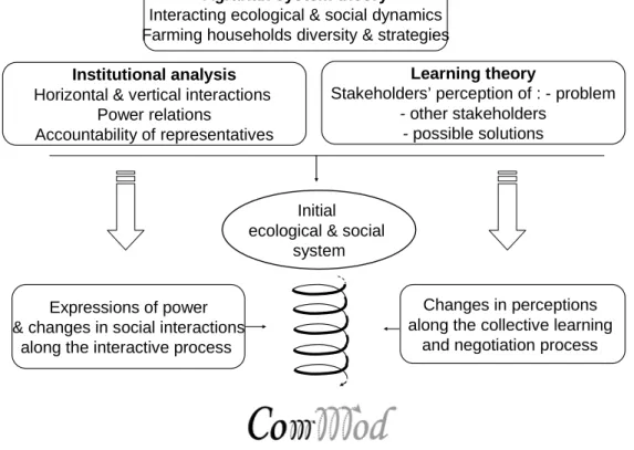 Figure 1. Conceptual analytical framework adopted in Nan Province. 
