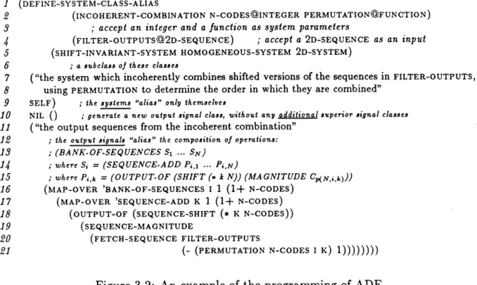 Figure  3-2:  An  example  of  the  programming  of  ADE