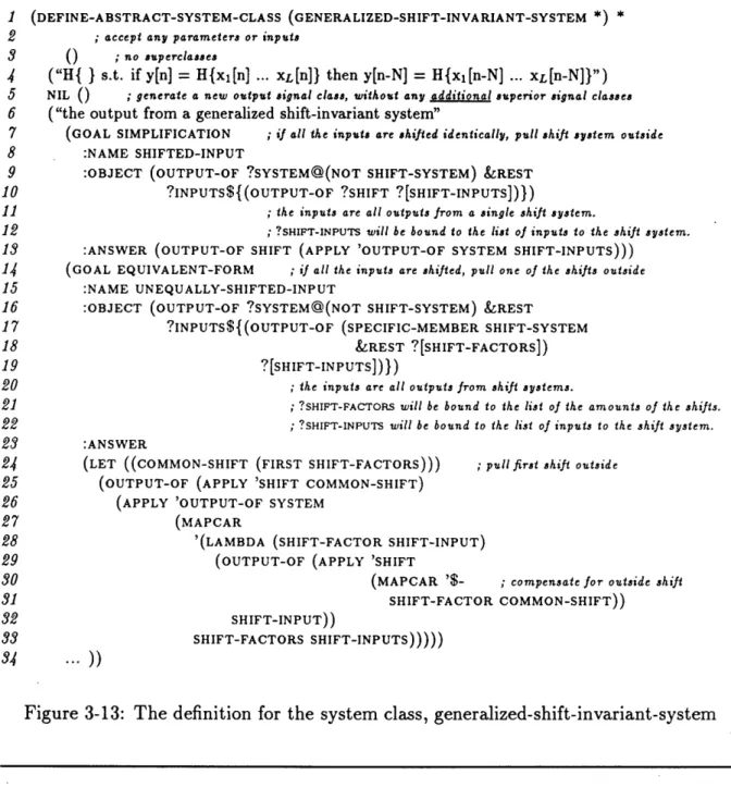 Figure  3-13:  The  definition  for  the  system  class,  generalized-shift-invariant-system