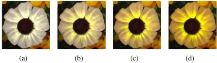 Figure 4. Single pigment color expression.