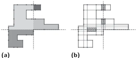 Figure 6 A 180 ◦ pop-up fold constructed with the help of reflector gadgets. (a) The open configuration