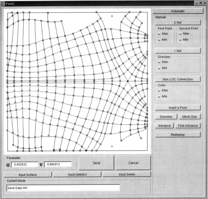 Figure  3-12:  A  control  window  for  wireframing