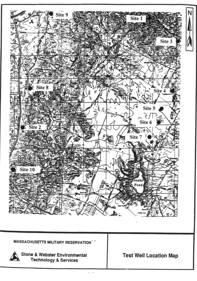 Figure  4 Test Well  Location  Map