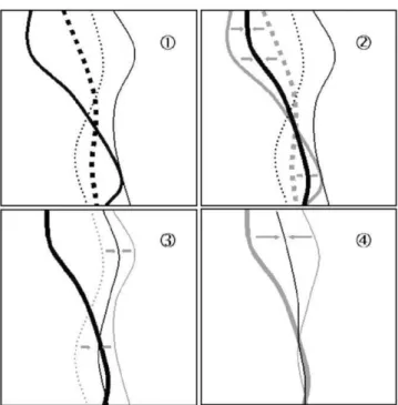 Fig. 3. Synthesizing several delineations concerning the same criterion during the last map-combining stage of the PBRM.