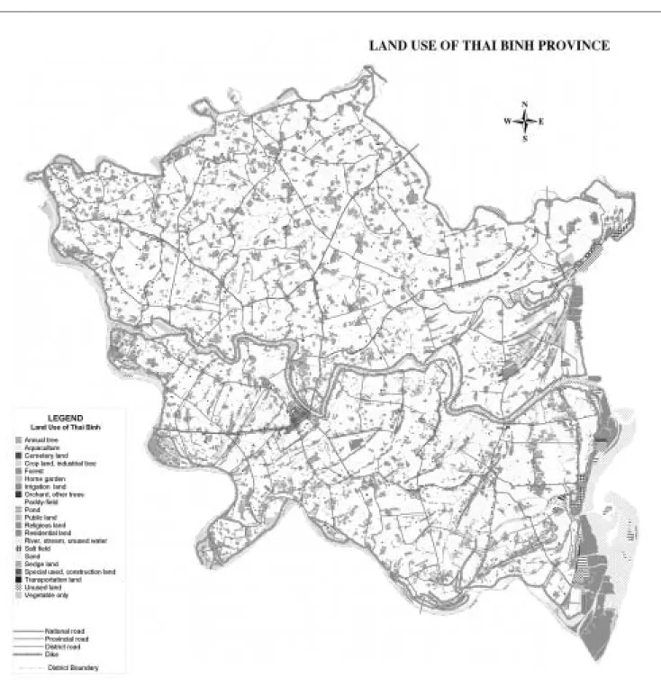 Figure 6: Map of land-use in the province