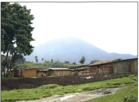 Figure 7: Bisate Village view from the Clinic (Picture by Author)