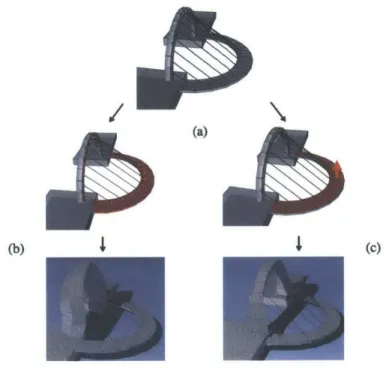 Figure  3:  An  example  of  optimizing  a structure  to  improve  stability  (a)  A cable-supported  bridge  structure   origi-nally infeasible