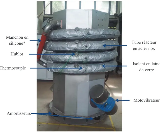 Figure 1.22. Photographie du réacteur REVE commercialisé par Revtech Process Systems. 