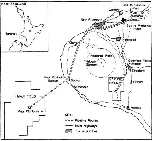 Figure  32.  Synfuel gas-to-gasoline plant  location