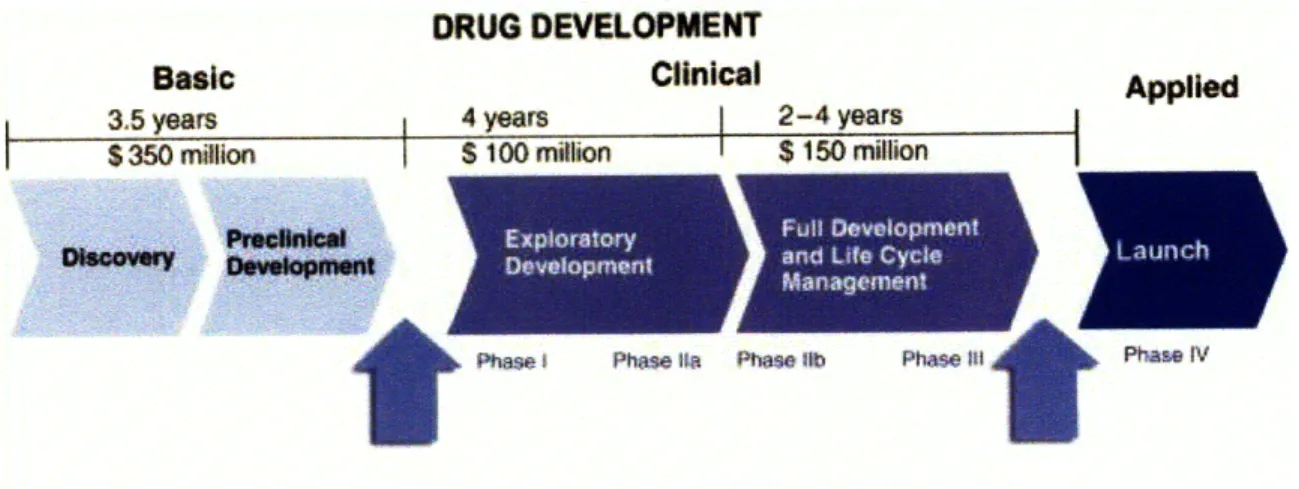 Figure  2.2:  Drug Development  Timeline