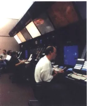 Figure  1-1.  Air  traffic  control  human-machine  interface.  The  station  shown  is  the  Display  System Replacement  (DSR)  used  for  en-route  traffic  operations  in  the  USA