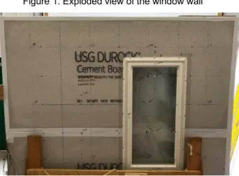 Figure 3 illustrates the window glazing system. In the  WINDOW  (v7.6)  software,  “6mm  Clear  Float  Glass” 