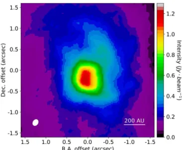 Figure A1. ALMA zeroth-moment map of 12 CO J  =  2  −  1 emission.