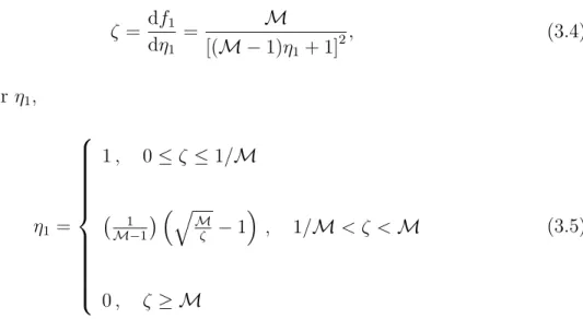 Figure 3-1 shows this solution plotted at several dimensionless times for three different values of M.