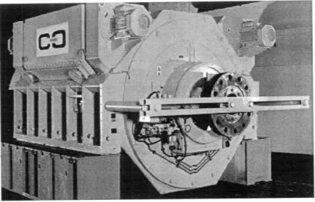 Figure 9 - Converteam Advanced  Induction Motor (Converteam,  2006)