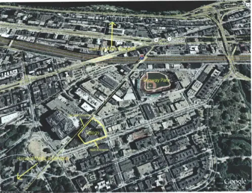 Figure 11: Trilogy  location map