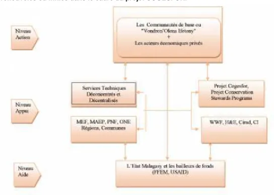 Figure 4. Typologie des acteurs impliqués dans les transferts de gestion  renouvelés ou initiés dans le cadre du projet COGESFOR