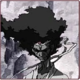 Figure 5:  Afro Samurai character 