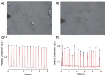 Fig. 6 Proportion of cells categorized into 3 di ﬀ erent categories. After exposure to each material and analysis of the physical appearance and beating pattern of Cor.At cardiomyocytes, the cells were assigned to one of three categories: Category 1 cells 