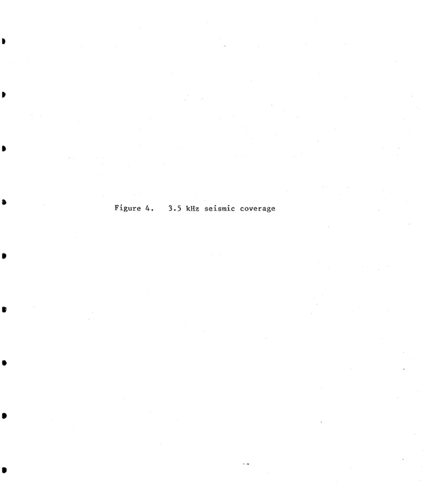 Figure  4.  3.5  kHz  seismic  coverage