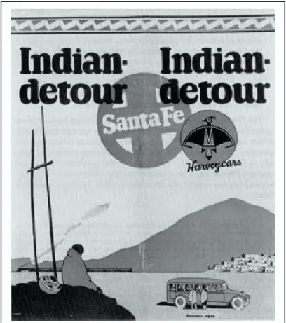 Figure 3.  Cover of the first Indian Detours Brochure. 55