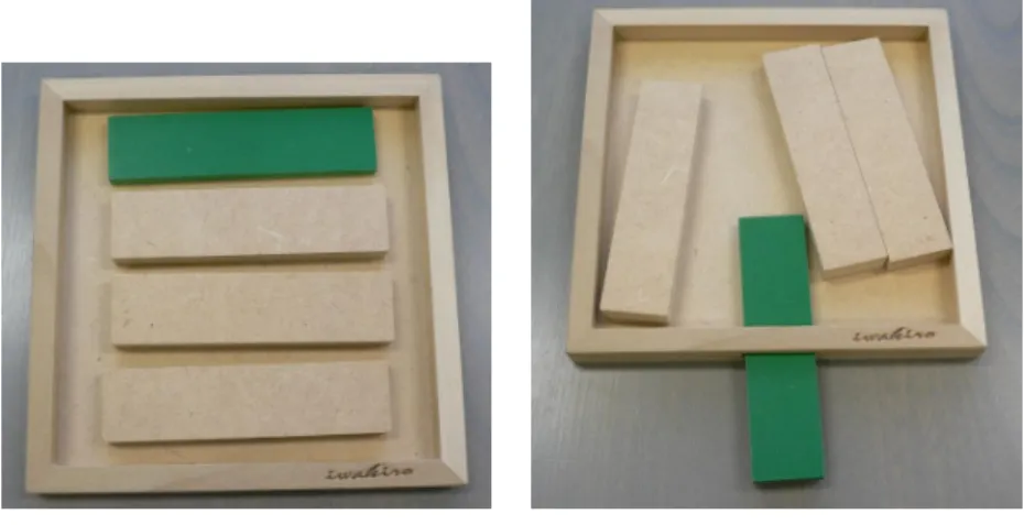 Figure 10. A difficult puzzle that consists of four rectangles and one nonrectangle frame.