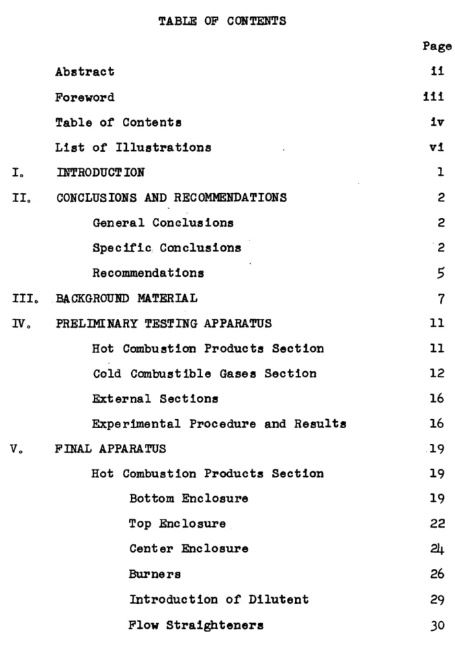 TABLE  OF CONTENTS Page Abstract  ii Foreword  iii Table of Contents  iv List  of  Illustrations  vi Io  INTRODUCT  ION  1