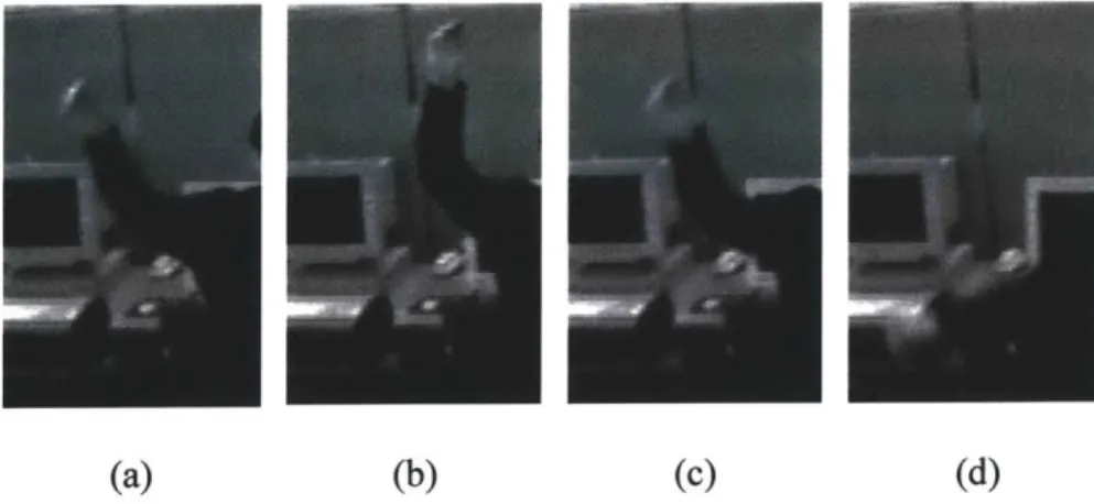 Figure  5-8:  Sequence of frames  which  will cause  four-field  motion detection  to fail.