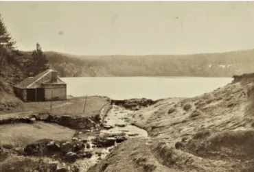 Fig. 3. Northern access to the lake Pavin cirque, c. 1870 – 1880.