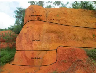 Figure 3. Topographical pattern of the Grajaú region, from Kotschoubey et al. (2005b).
