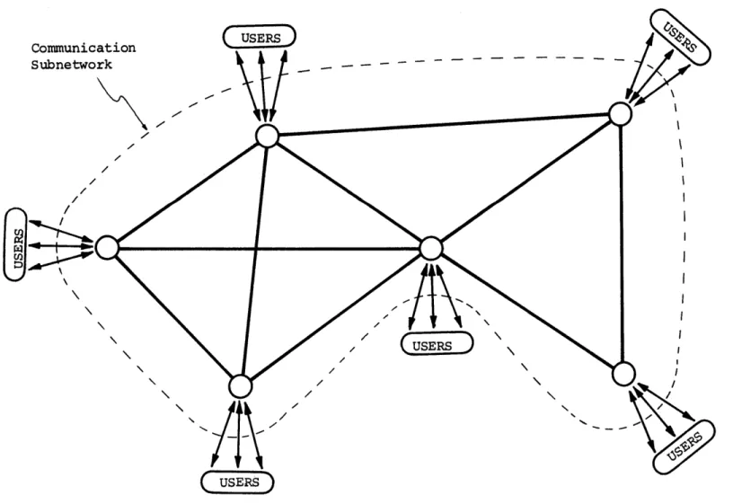 Figure  1.1  Data Communication  Network