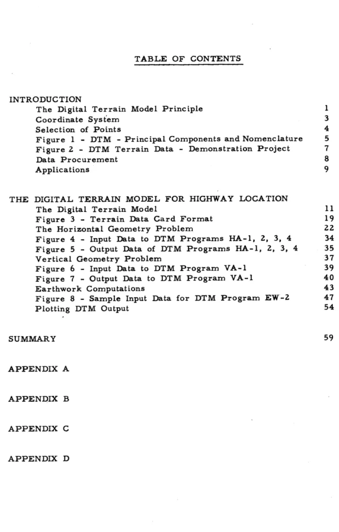 TABLE  OF  CONTENTS