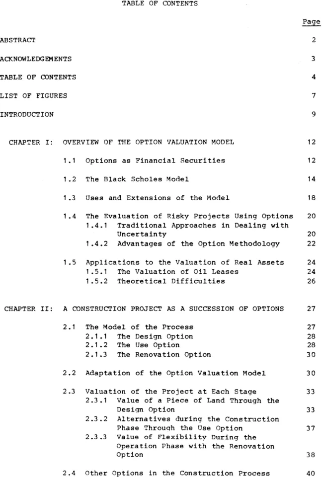 TABLE  OF  CONTENTS Page ABSTRACT  2 ACKNOWLEDGEMENTS  3 TABLE  OF CONTENTS  4 LIST  OF FIGURES  7 INTRODUCTION  9