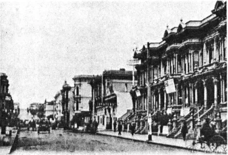 Fig.  3  Golden  Gate  Street near Webster Street (1920)