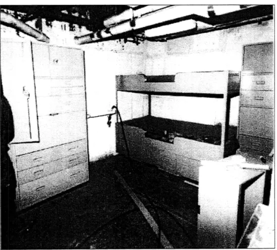 Figure 3-13  - Officer  Stateroom Under Construction