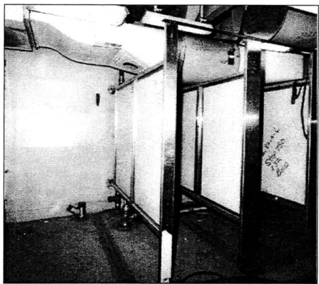Figure  3-15  - Sanitary  Space  Under Construction
