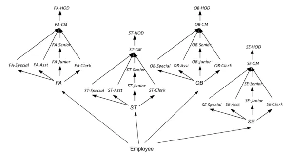 Figure 1: Role Hierarchy Design