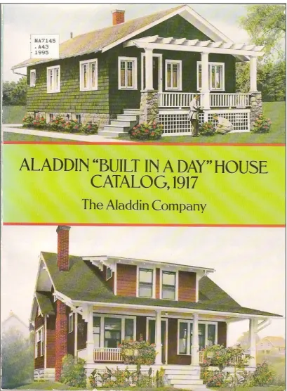 Fig. 2-1: Aladdin House Catalog Cover, 1917. 