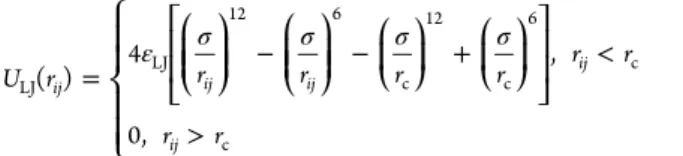 Table 1 summarizes the baseline values and the range of variations of the model parameters ε LJ , λ B , N s , and the counterion valence Z c .