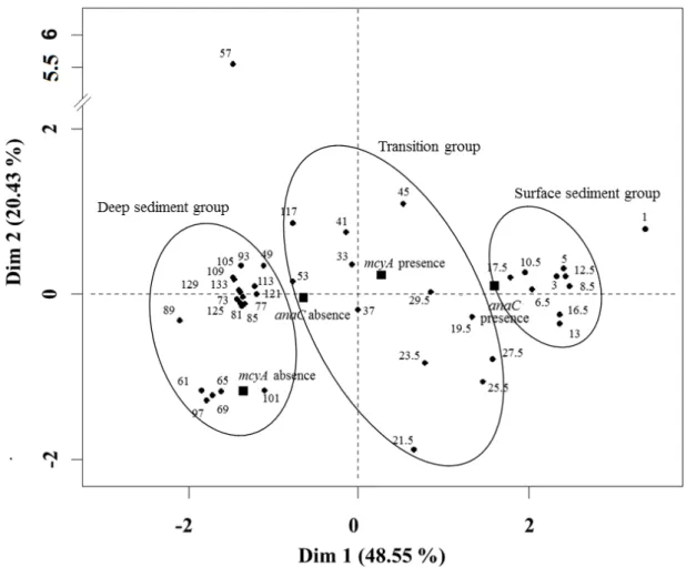 Figure 6. Individual factor map from the multiple factor analysis (MFA). 