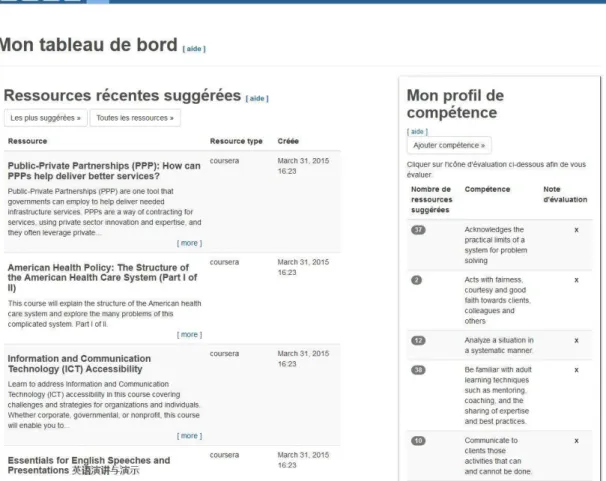 Figure 1.  Écran d’accueil de la version d’essai du SAAR à  www.lpss.me 