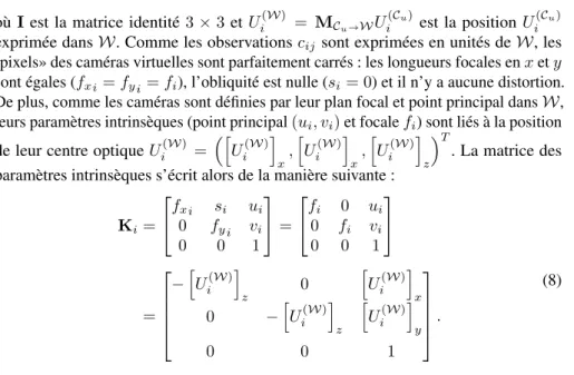 Figure 5. Notations (les éléments de même couleur sont exprimés dans le