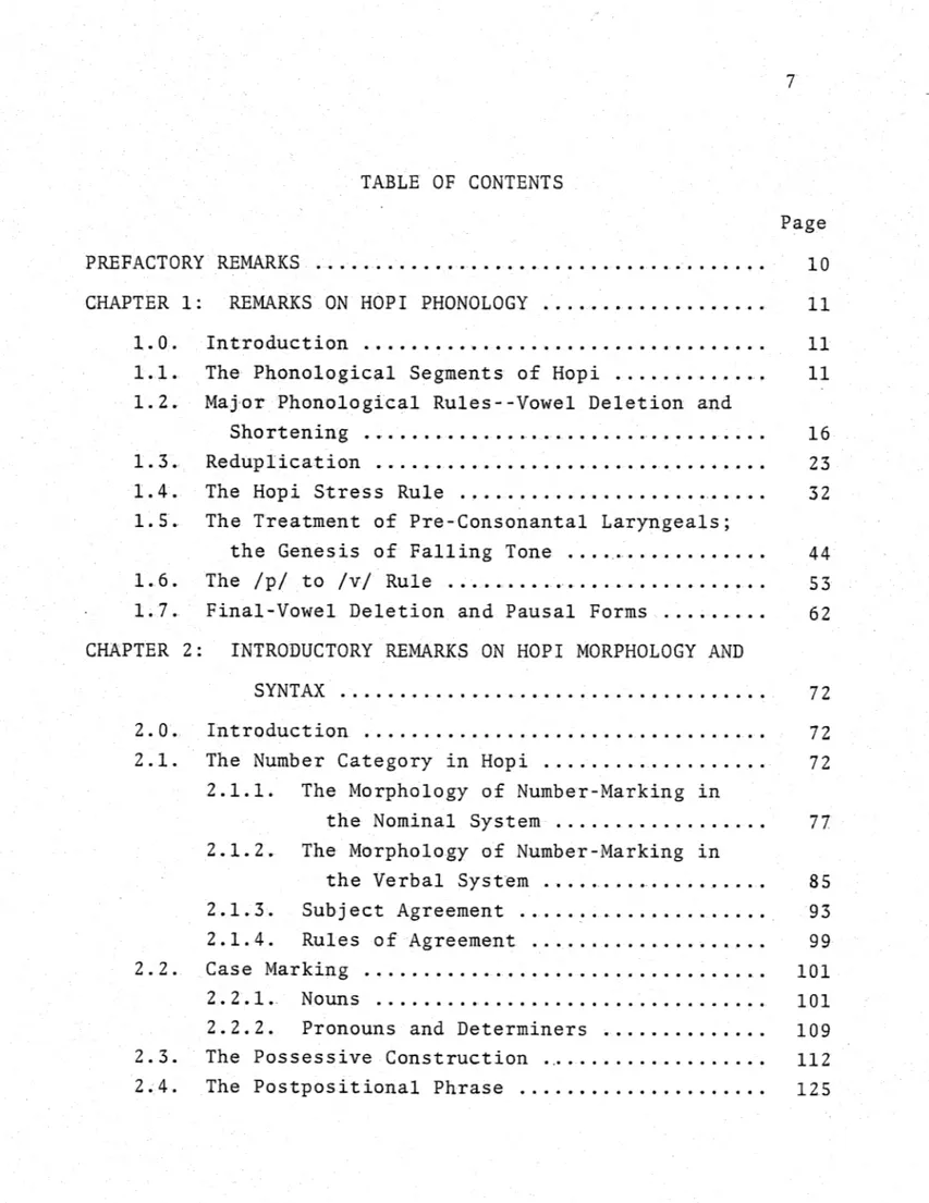 TABLE  OF  CONTENTS