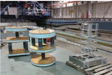Fig. 8. Hydrodynamic (non-functional) scale models