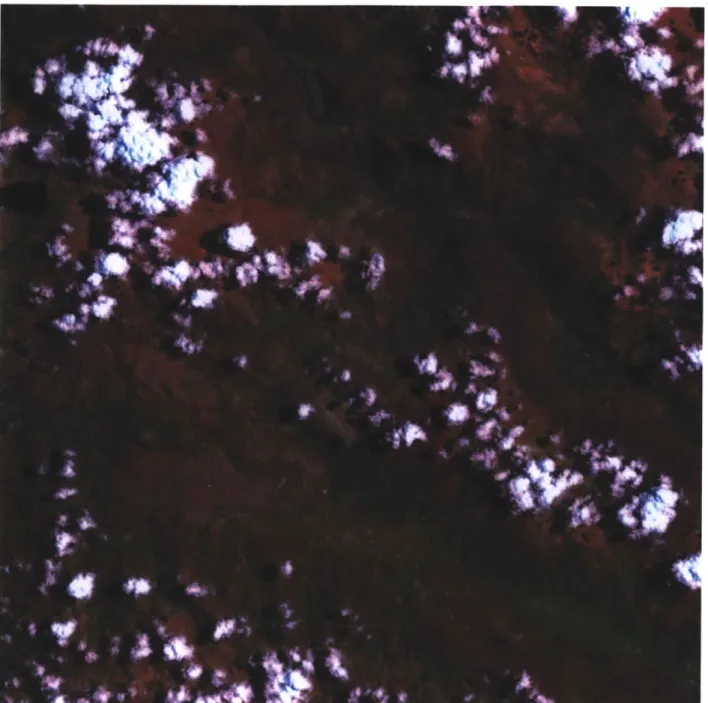 Fig. 4.2.5  Satellite Imagery of Rural CuZco and Surrounding Highlands (1990)